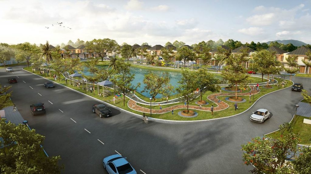 Fasilitas Perumahan Cluster di Semarang | Artificial Lake Citragrand Semarang