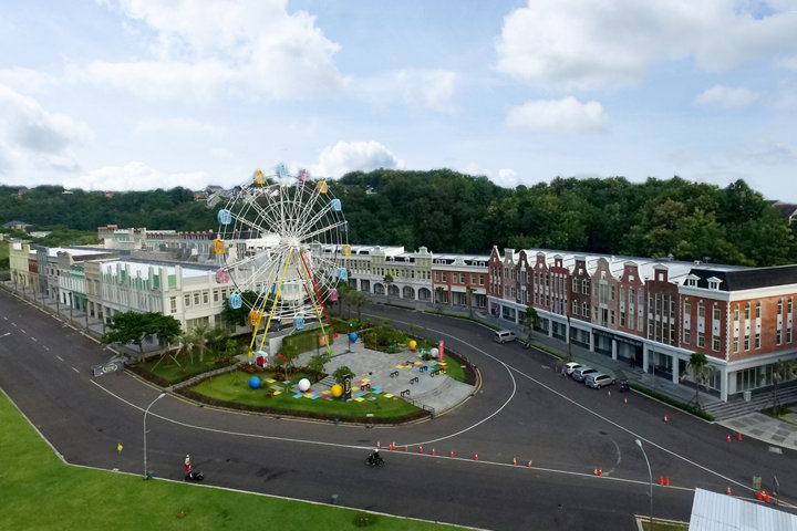 perumahan keluarga modern di semarang