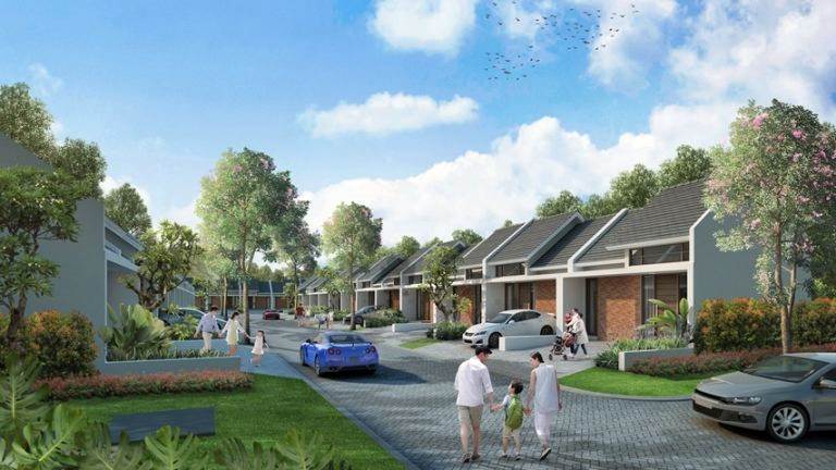 Rumah Cluster Red Terracota
